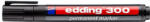 edding Alkoholos marker EDDING 300 kerek fekete (7580003000) - tonerpiac