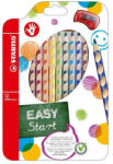 STABILO Színes ceruza STABILO Easycolors háromszögletű jobbkezes 12 darabos (332/12)
