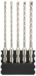 DEWALT Hegytartó, SDS-Plus fúrók, 5db, 5-7x160mm (DT70838-QZ) - tonerpiac