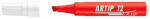 ICO Flipchart marker ICO Artip 12 vágott piros 1-4mm (9580002004) - tonerpiac