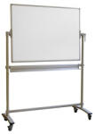 MemoBe Átfordítható tábla MEMOBE mobil mágneses kétoldalas 120x180 cm magasság 195 cm állvánnyal (MTO180120.21.05.S1)