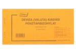  Nyomtatvány deviza kiadási bizonylat 25x2 (22669) - tonerpiac