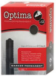 Optima Alkoholos marker OPTIMA kerek fekete (120936) - tonerpiac
