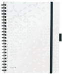 Leitz Spirálfüzet kockás LEITZ Wow Active A/4 80 lapos fehér (46450001)