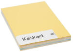 KASKAD Dekorációs karton KASKAD A/4 160 g pasztell vegyes színek 5x25 lapos (621101 (K57)) - tonerpiac