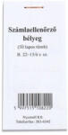  Nyomtatvány ellenőrző bélyeg - tonerpiac