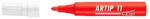 ICO Flipchart marker ICO Artip 11 Teddy kerek piros 1-3mm (9580016003)