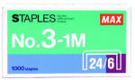 MAX Tűzőkapocs MAX 24/6 1000 darabos (2M3-1M) - tonerpiac