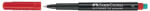 Faber-Castell Alkoholos marker FABER-CASTELL Multimark 1513 F 0, 6 mm piros (151321)
