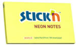 STICK N Öntapadós jegyzettömb STICK'N 76x127mm sárga 100 lap (21135) - tonerpiac