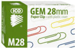 ICO Gemkapocs ICO M28 28mm színes 100 darabos (7350056000) - tonerpiac