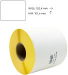BLUERING Etikett címke thermo, 152, 4 x 101, 6mm, tekercses, 400 címke/tekercs Bluering fehér (00135) - tonerpiac