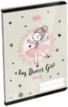 LIZZY Füzet kockás LIZZYSULI A/5 32 lapos 27-32 Tiny Dancer Lovely Ballerina (7500171003) - tonerpiac
