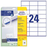 AVERY Etikett AVERY 3490 70x36 mm fehér univerzális 720 címke/doboz 30 ív/doboz (3490) - tonerpiac