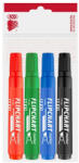 ICO Flipchart marker ICO Artip 12 XXL vágott 1-4mm 4 darabos (9580081004)