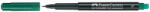 Faber-Castell Alkoholos marker FABER-CASTELL Multimark 1523 S 0, 4 mm zöld (152363)