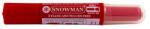 SNOWMAN Táblamarker SNOWMAN patronos kerek piros (RBG-12 PIROS) - tonerpiac