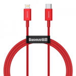 Baseus Cablu Baseus Superior USB Type C - Lightning fast charging data cable Power Delivery 20 W 1 m red (CATLYS-A09)