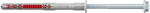 Fischer DuoXpand 10x120 FUS rögzítődübel cinkkel galvanizált acél, hatlapfejű csavarral, 50 db/csomag (562169)