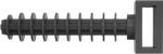 Fischer FCTP-B kábelrögzítő, fekete, 100 db/csomag (545787)