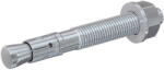 Fischer FBN II 16/160 cinkkel galvanizált acél alapcsavar, 10 db/csomag (45569)