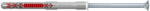 Fischer DuoXpand 10x80 T rögzítődübel cinkkel galvanizált acél, süllyesztett fejű csavarral, 50 db/csomag (562155)