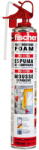 Fischer PU 1/750 B3 prémium gyorsszerelő hab, bézs, 750 ml (50427) - metacsavar