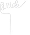 Flippy Pai de Plastic, Flippy, Model Bride, Tematica Nunta, Diametru 0.5 cm, Alb (131247)