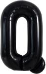 Flippy Balon Folie Metalizata Litera Q, Flippy, 40 cm, Umflati cu Heliu sau Aer, Ambalaj Individual, Pai inclus, Negru (129367)