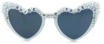 Flippy Ochelari Decorativi, Flippy, Model Bride to Be, cu Perle, pentru Nunta, din PC, 15.3 x 5.7 x 14.5 cm, Alb (136189)