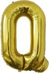 Flippy Balon Folie Metalizata Litera Q, Flippy, 80 cm, Umflati cu Heliu sau Aer, Ambalaj Individual, Pai inclus, Auriu (129445)
