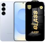 Flippy Folie de Protectie pentru Samsung Galaxy S25 Plus, Flippy, Sticla Securizata ESD, Margini Negre, Rezistenta la Zgirieturi, Antistatica, 0.35 mm, Transparenta (163549)