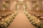 PLAT Mocheta Evenimente Belgia PLAT BEIGE, Latime 2m, Grosime 1mm, BEJ, Marime 200 x 400 cm, Antialergic, Polipropilena, Prezentari, Intalniri oficiale, Terase, Curti