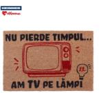 Heinner Covoras Intrare Cocos 60x40 Cm, Fun, Tv (hr-mtc-fun_tv) - materiale Pres