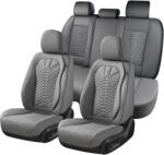 Coverado TypeC Grey univerzális első és hátsó autóülés huzat készlet, 5 db, Nappa műbőr, szalon, SUV, pickup kompatibilis