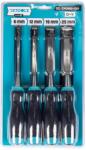 Detoolz Set 4 dalti pentru lemn Cr-V 6/12/19/25 mm, Detoolz (DZ-SM3053-G01)