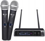 PRODIPE Set microfoane wireless Prodipe M850 DSP DUO UHF, 2 microfoane, 630-680MHz, 60m, dinamic (M850DUO)