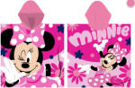 Global Licence Srl Disney Minnie egér 100% pamut poncsó - 55x110 cm