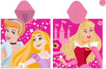 Global Licence Srl Disney Hercegnők 100% pamut poncsó - 55x110 cm