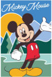 Global Licence Srl Disney Mickey egér polár takaró - 100 x 150 cm
