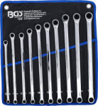 BGS technic Set chei cu clichet și inelare | extra lungi | 10 - 19 mm | 10 piese (7239)