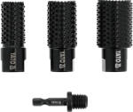 TOYA Set freze rotative pentru lemn, cu filet M14 și adaptor HEX - Ø20, 25, 30 mm (YT-61775) Burghiu