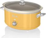 Swan Slow Cooker Retro 6.5 l Yellow (SF17031YELNEU)