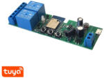 TuyaSmart 2CH 5V-32V AC/DC - kettő áramkörös, Wi-Fi, RF, NO/NC okosrelé (TUYASM-532V2-WIFI) - okosabbotthon