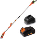 Profi Tools Ferăstrău cu lanț telescopic cu acumulator M0L-KT01-18 + Acumulator 20V 2Ah + Încărcător rapid pentru acumulator Foarfeca crengi
