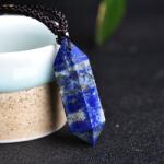 Ezera Colier Mani reglabil, cu varf dublu de Lapis Lazuli (SDLLAZ)