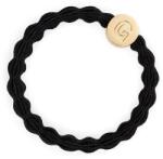 By Eloise London Letter Charms Gold Elastice de păr culoare G Black