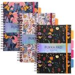 Pukka Pad Тетрадка със спирала B5 100 листа 4 теми Bloom