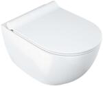 RAVAK Chrome - Toaletă suspendată, RimOff, SoftClose, alb X03081 (X03081)