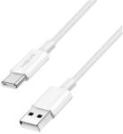 LogiLink USB 2.0 Type-C kábel, C/M - A/M, 480 Mbps, 15W, fehér, 1 m (CU0252)
